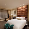 The bedroom in a penthouse suite at the Palazzo in Las Vagas.